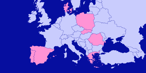 mapa europa