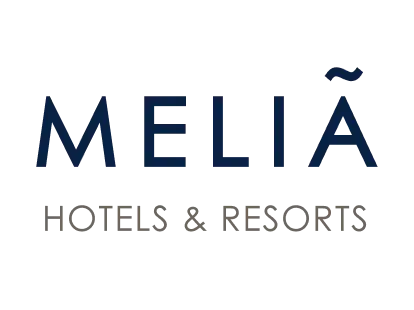 logo melia hotels & resorts azul